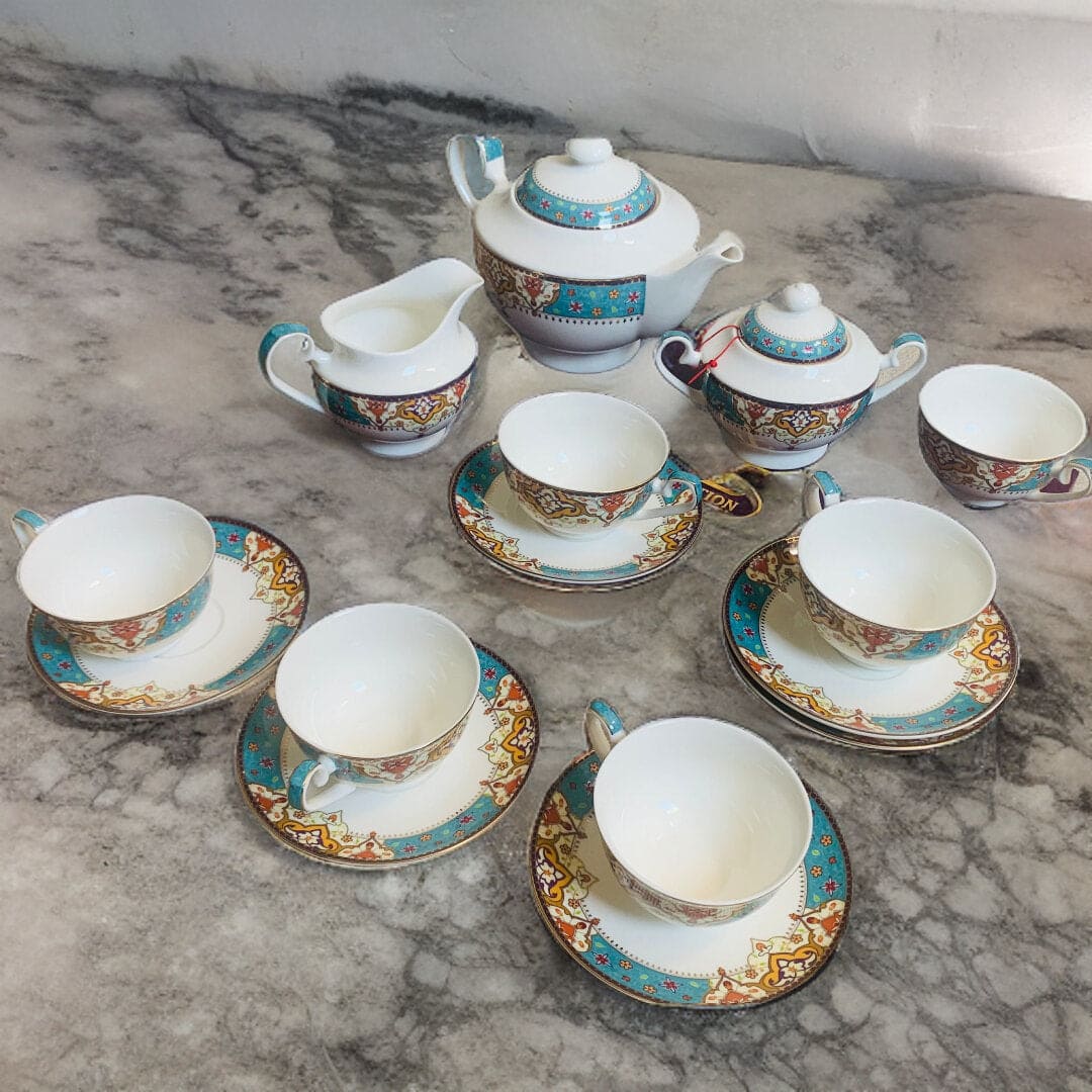 Luxurious Bone China Tea Set