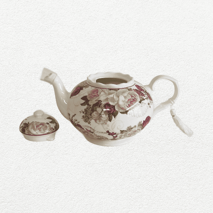 1000 ml New Bone China Teapot