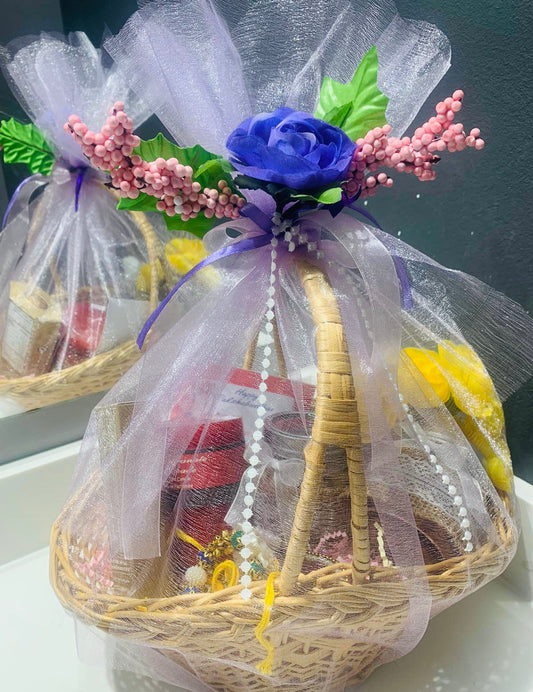 Bhaiya Bhabhi Couple Rakhi Basket