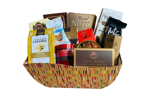 Wave Gourmet Basket - Color Pattern