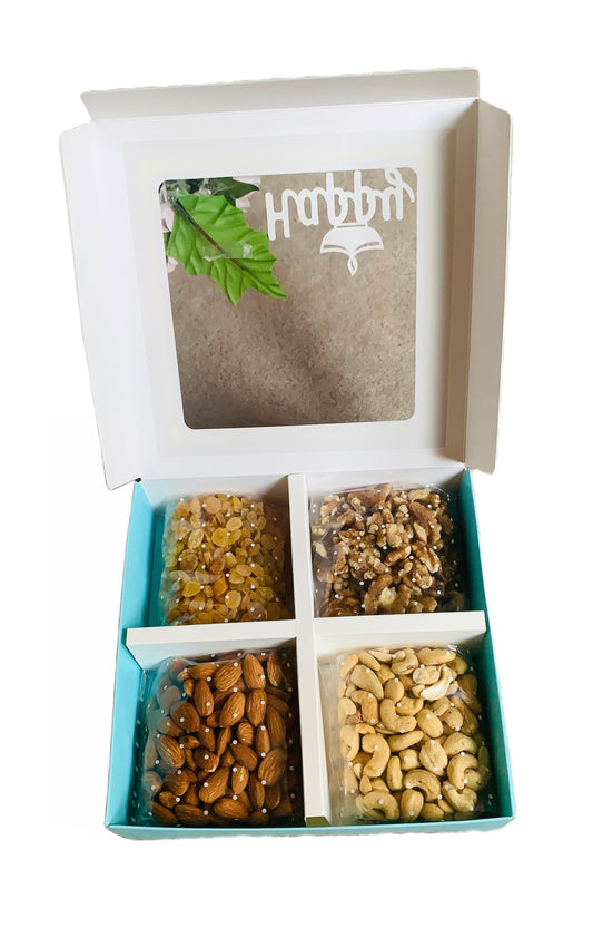 Dry Fruit Gift Box - Cyan